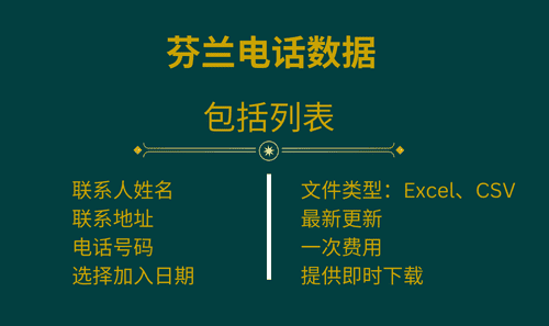 芬兰电话数据